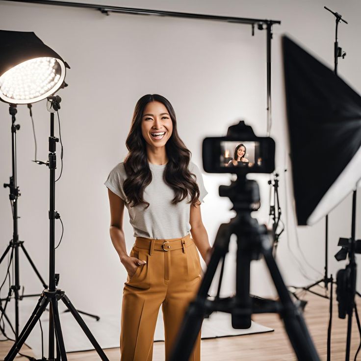 Branding & Campaigns 1 Influencer Marketing in a Modern Studio