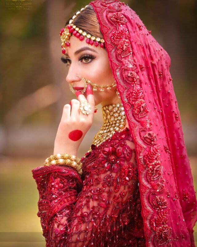 bridal photoshoot photography model